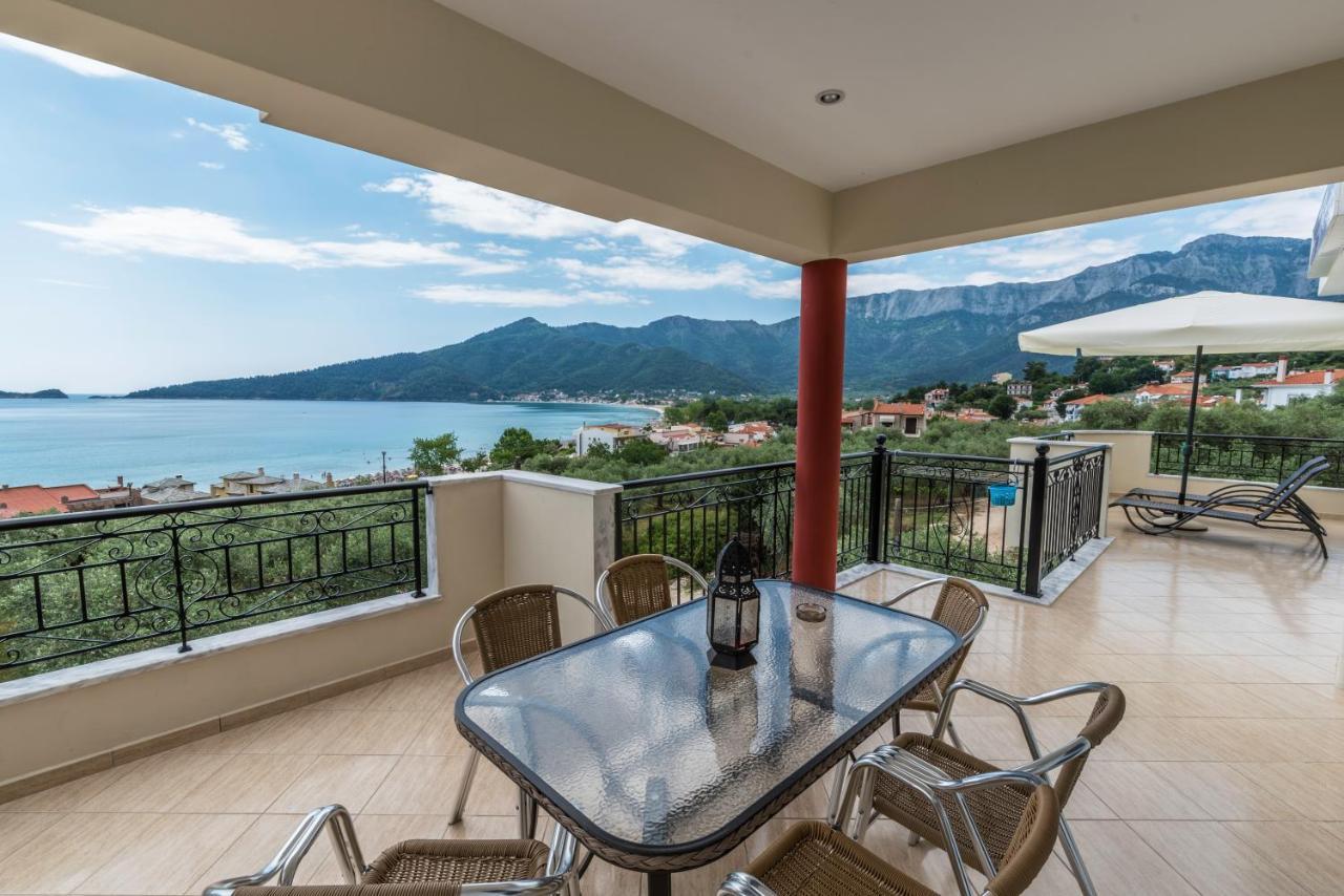 Anna Apartments Chrisi Ammoudia Exterior foto